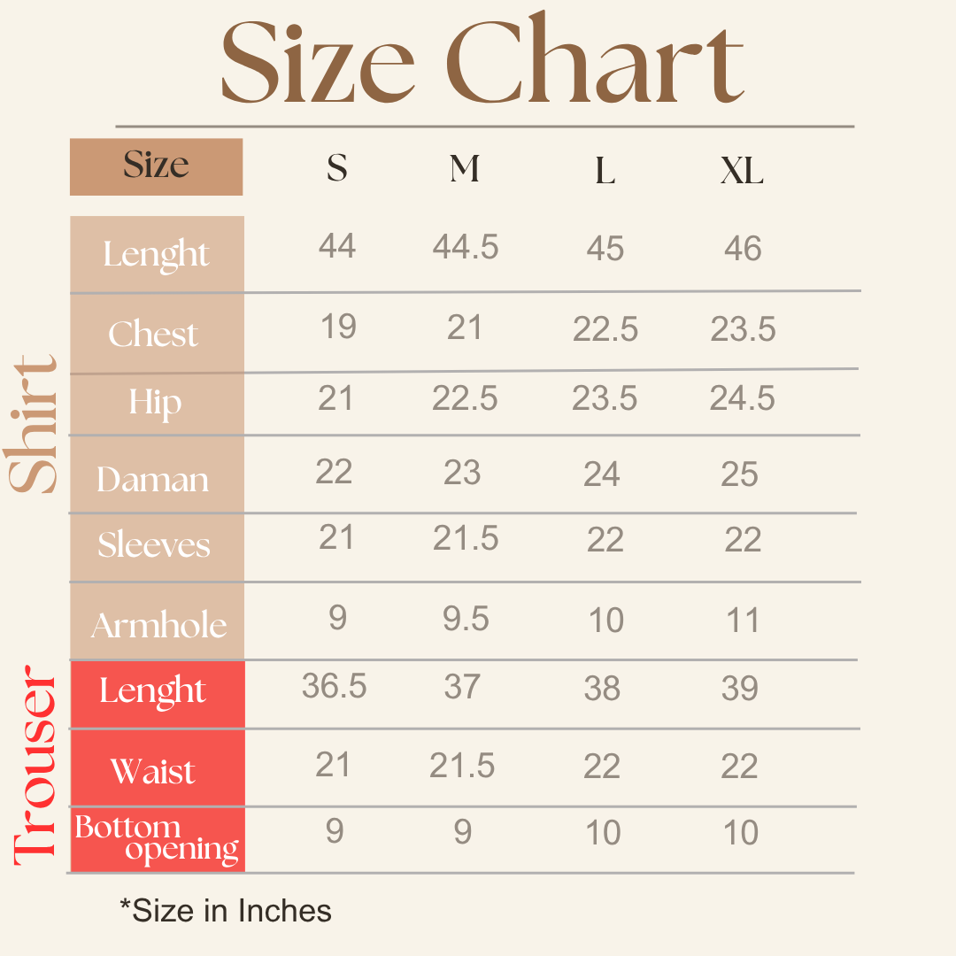 2 Piece Long Shirt and Trouser CC002